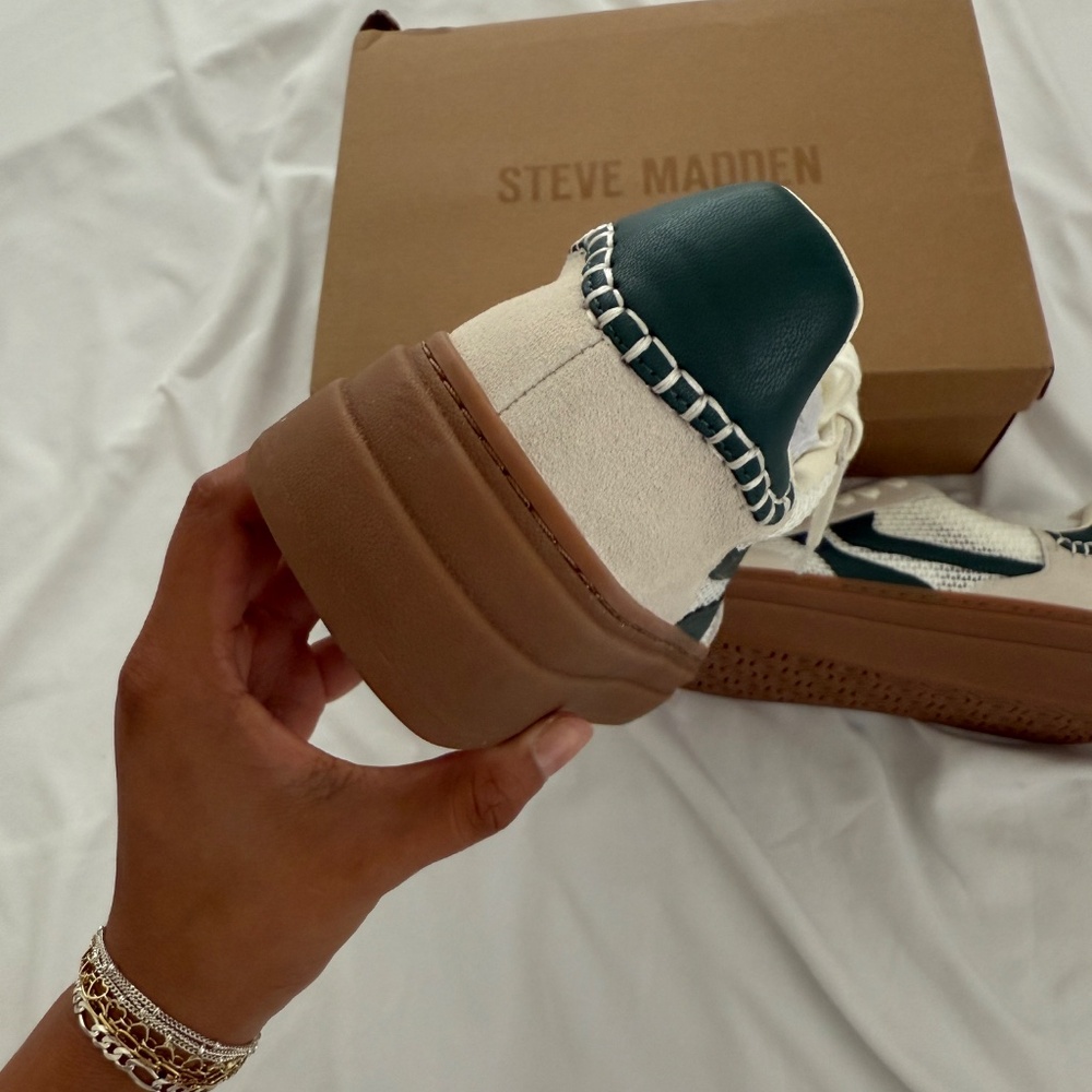 steve madden dodge platform sneakers - Picture 3 of 8